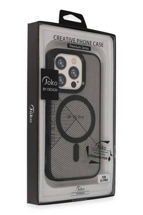 Joko Apple iPhone 15 Vito Magsafe Kapak - Lacivert