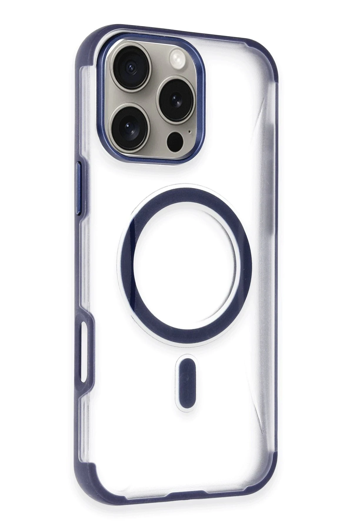 Joko Apple iPhone 16 Pro Max Hilton Magsafe Kapak - Lacivert