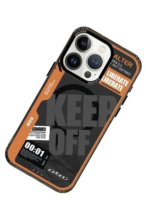 Keep Off Apple iPhone 15 Pro Imagination Of Time Magsafe Kapak - Escape From