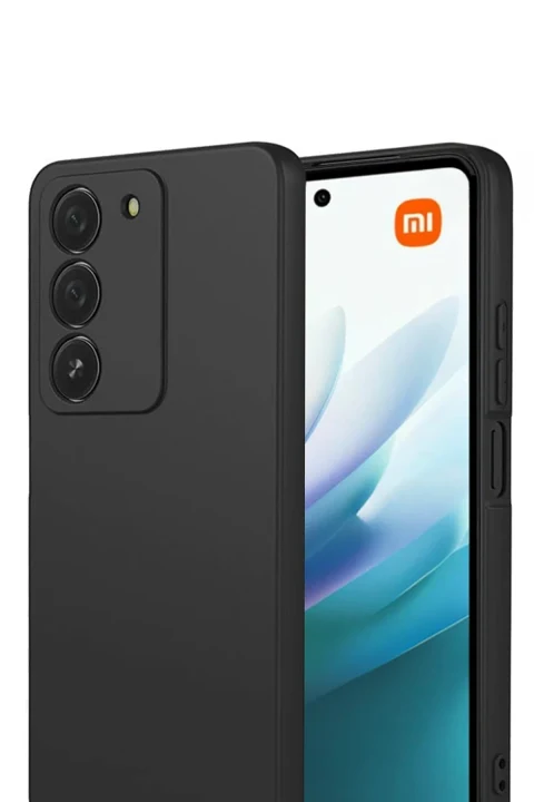 uryport Xiaomi Redmi 15 4G First Silikon - Siyah