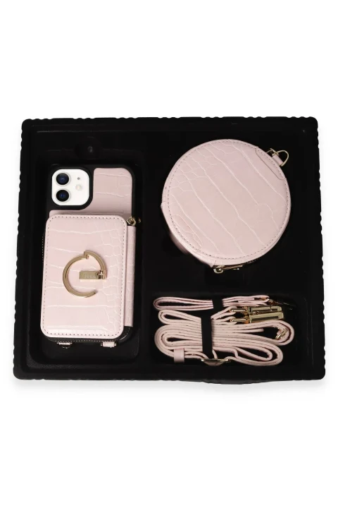 Joko Apple iPhone 11 Kılıf Ermes Kapak - Pembe