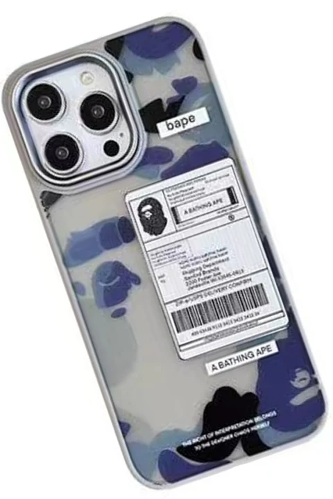 Movenchy Apple iPhone 15 Pro Max Terra Desenli Kapak - Siyah - 3