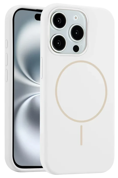 Joko Apple iPhone 14 Pro Max Kılıf Jully Magsafe Kapak - Beyaz