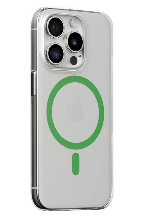 Joko Apple iPhone 13 Pro Max Kılıf Bubble Magsafe Kapak - Yeşil