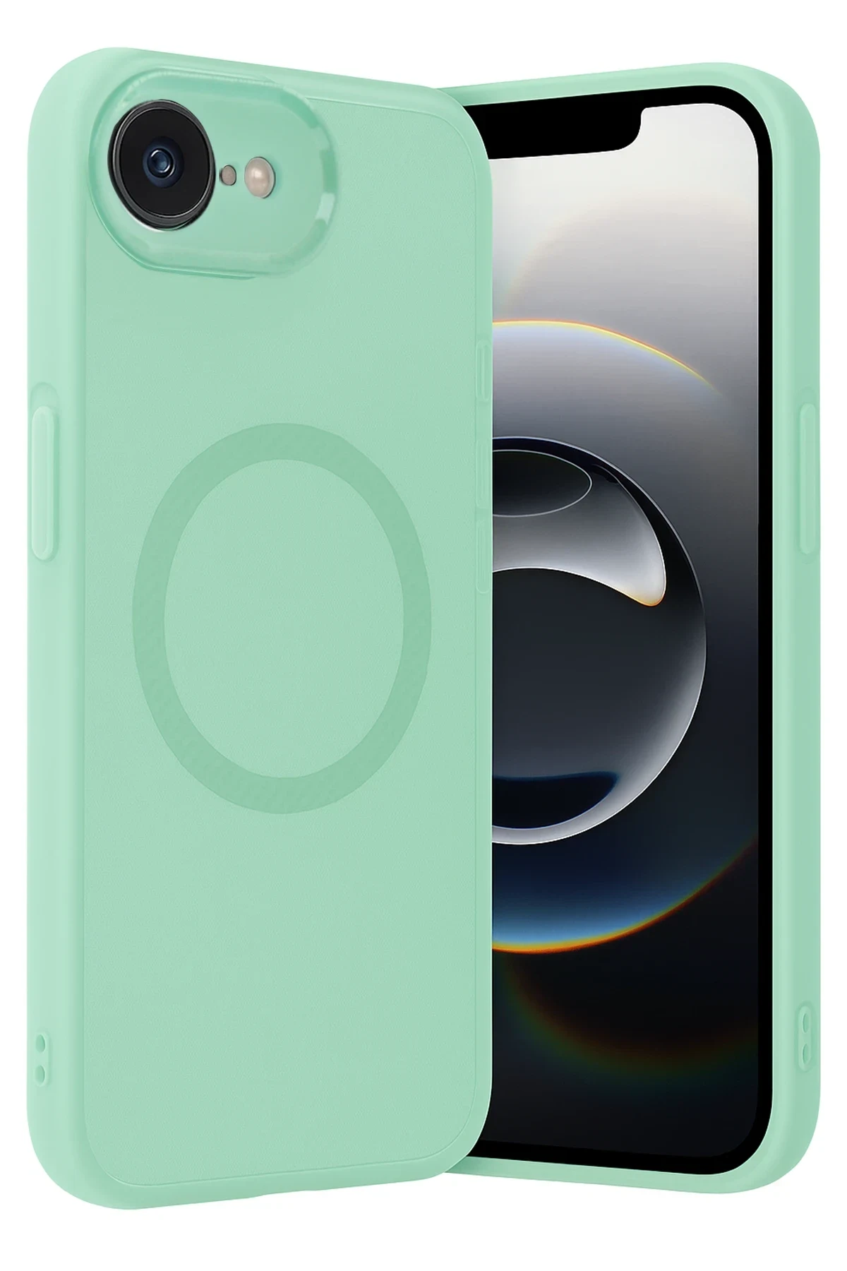 uryport Apple iPhone 16E Kılıf Maya Karbon Kapak - Koyu Yeşil