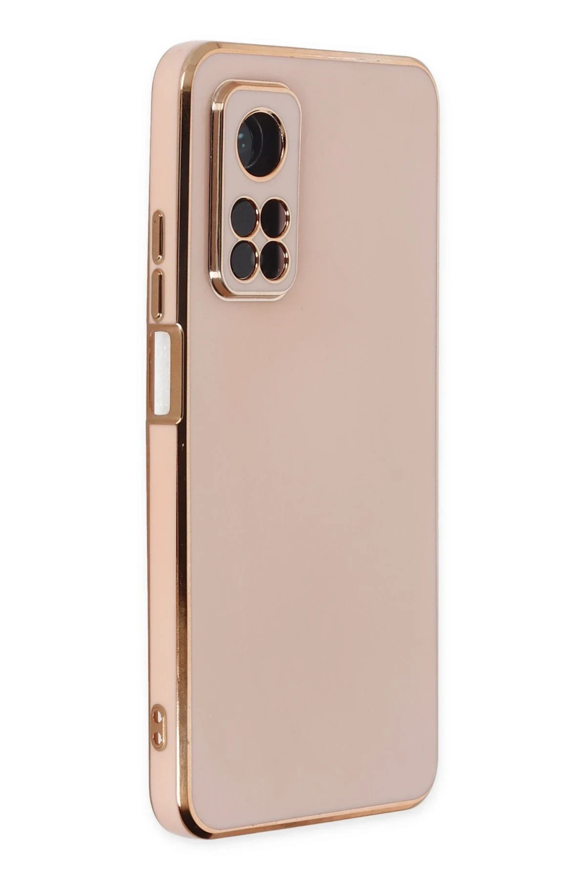 uryport Xiaomi Mi 10T Kılıf Volet Silikon - Pembe