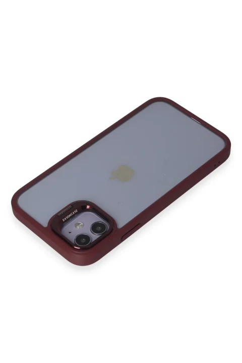 Joko Apple iPhone 11 Kılıf Roblox Lens Standlı Kapak - Bordo