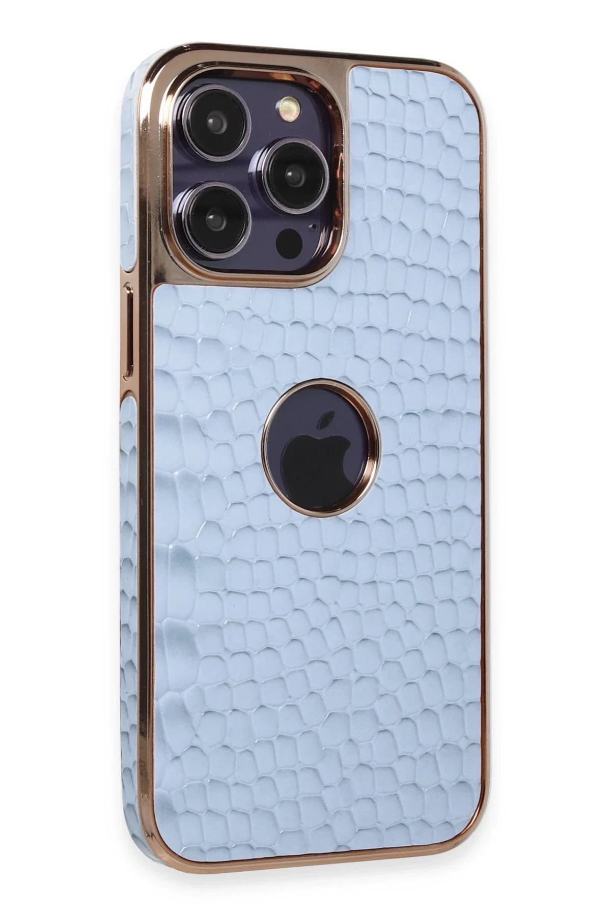 uryport Apple iPhone 14 Pro Kılıf Snake Kapak - Sierra Blue