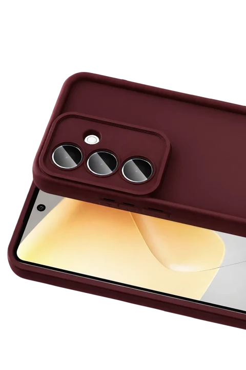 uryport Samsung Galaxy A37 5G Viera Silikon - Bordo