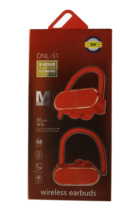 uryport DNLS1 Wireless Kulaklık - Kırmızı