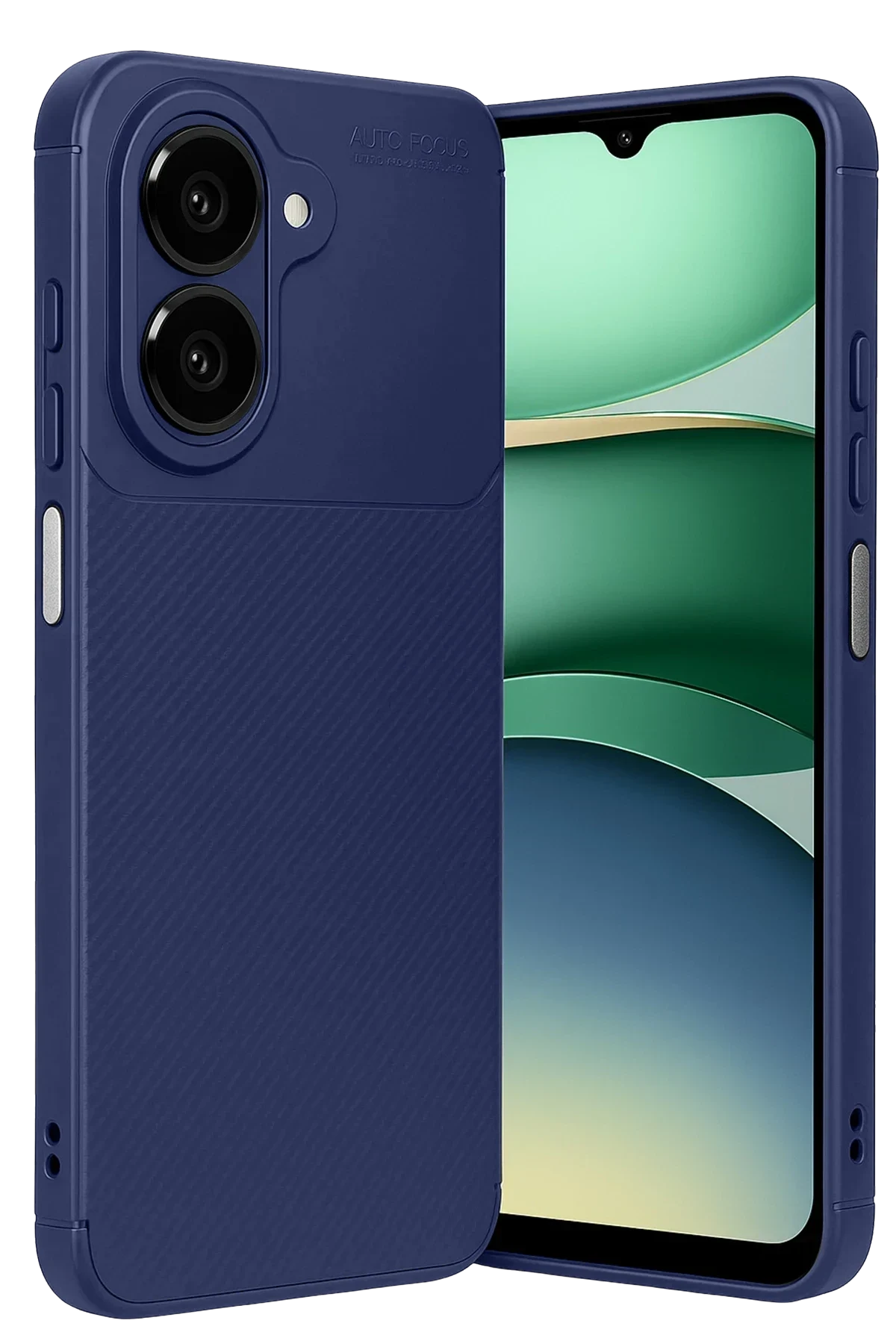 uryport Xiaomi Redmi A5 4G Auto Focus Karbon Kapak - Lacivert