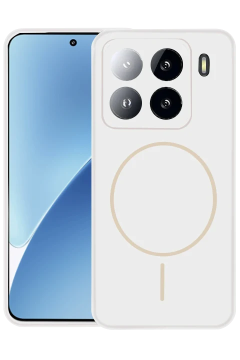 Joko Xiaomi Mi 15 Kılıf Jully Magsafe Kapak - Beyaz