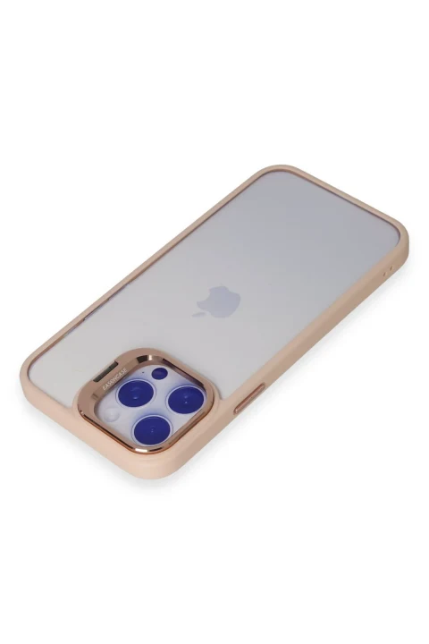 Joko Apple iPhone 14 Pro Max Kılıf Roblox Lens Standlı Kapak - Pudra