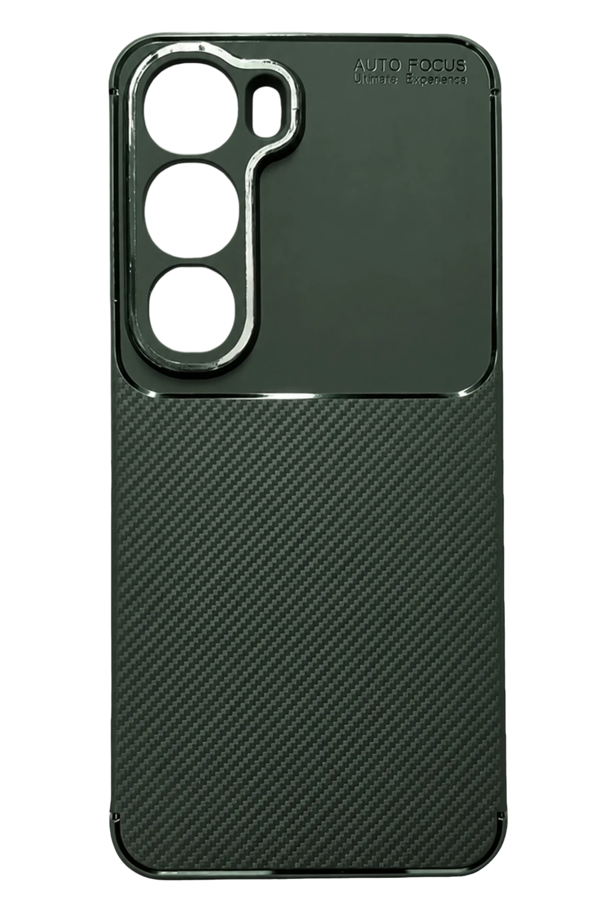 uryport Vivo Y31 5G Auto Focus Karbon Kapak - Yeşil