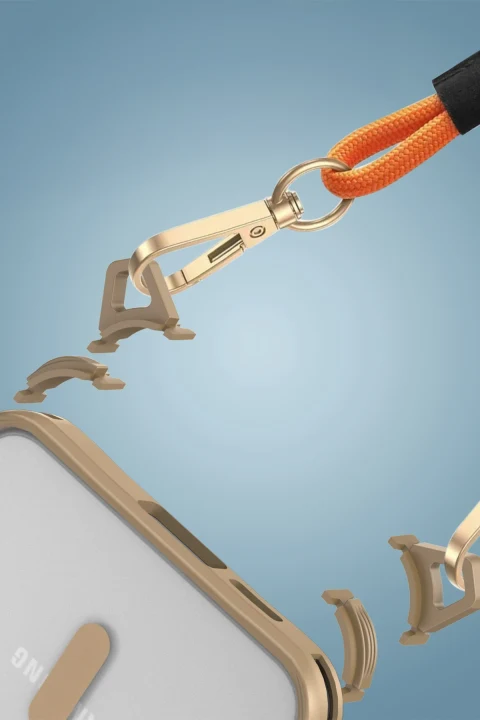 uryport Samsung Galaxy S24 FE Kılıf Enka Magsafe Silikon Kılıf - Titan Gri