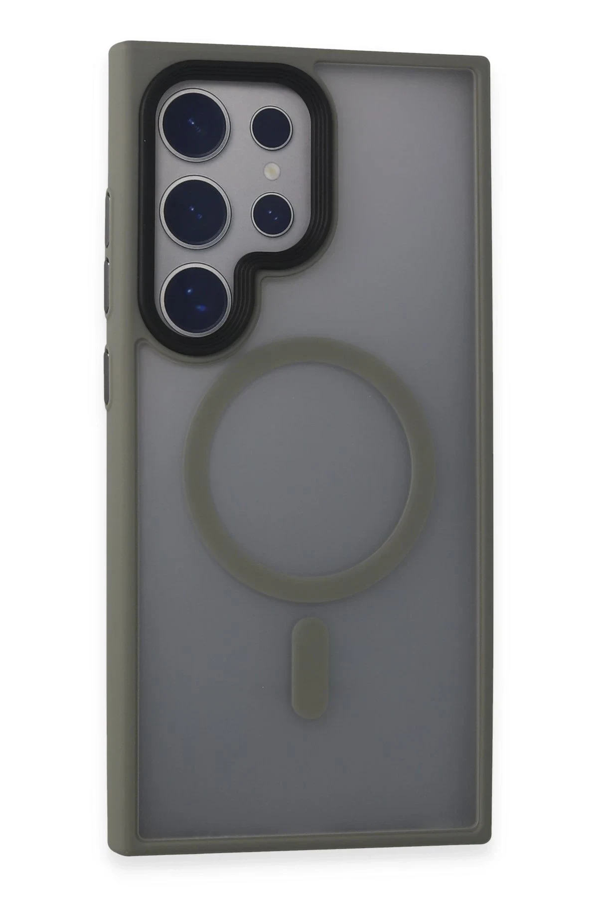 uryport Samsung Galaxy S24 Ultra Kılıf Trex Magneticsafe Kapak - Titan Gri
