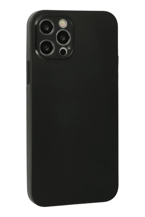 uryport Apple iPhone 12 Pro Max Kılıf Puma Silikon - Siyah