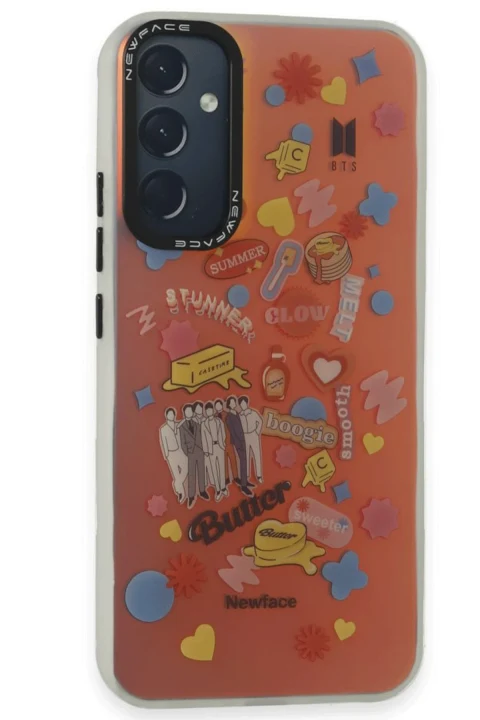 uryport Samsung Galaxy A34 5G Kılıf Estoril Desenli Kapak - Estoril - 16