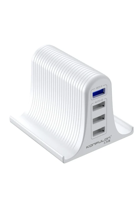Konfulon C52Q 4 USB 3.0 Quick Standlı Seyahat Şarj Cihazı