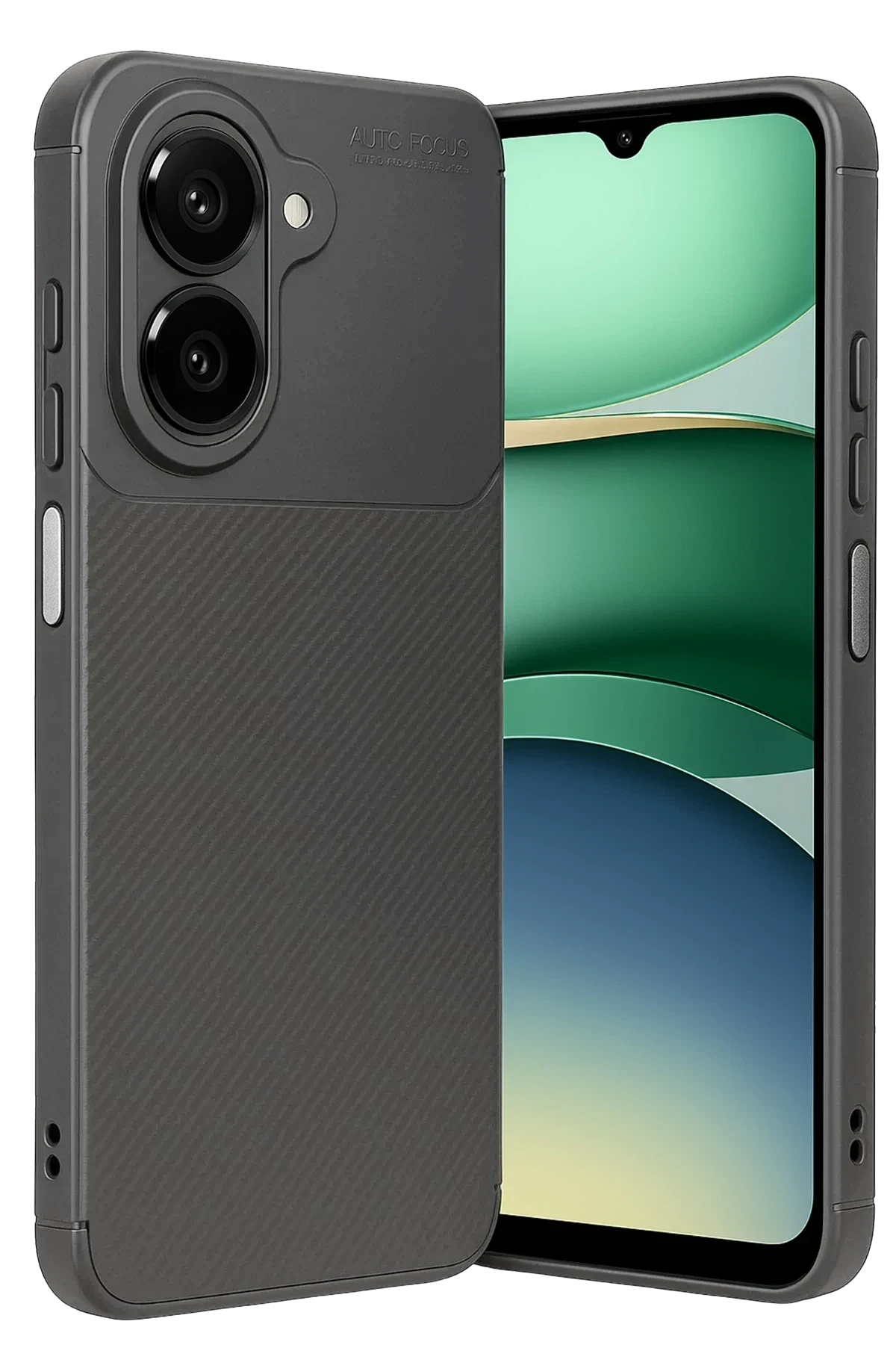uryport Xiaomi Redmi A5 4G Auto Focus Karbon Kapak - Gri