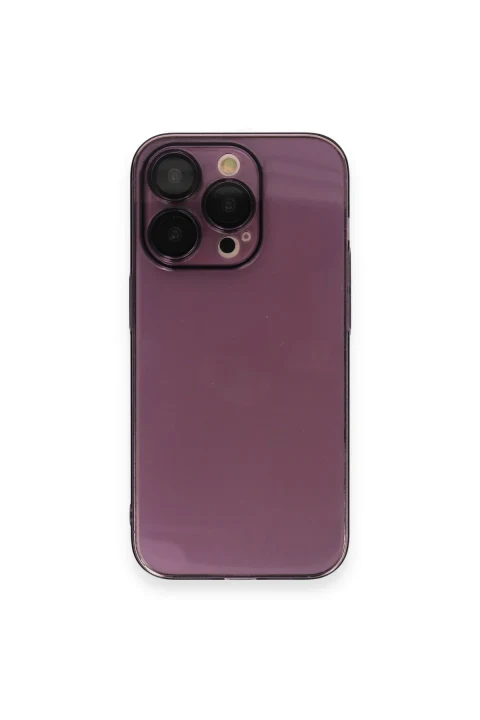 uryport Apple iPhone 13 Pro Kılıf Armada Lensli Kapak - Derin Mor