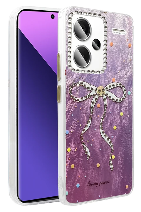 uryport Xiaomi Redmi Note 13 Pro Plus Kılıf Blade Aynalı Desenli Kapak - Desen 1