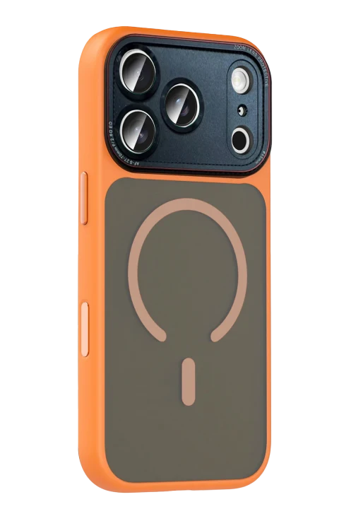 Joko Apple iPhone 17 Pro/18 Pro West Magsafe Kapak - Turuncu
