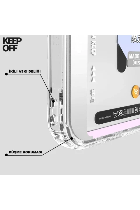 Keep Off Apple iPhone 15 Pro Max Imagination Of Time Magsafe Kapak - Change Myself