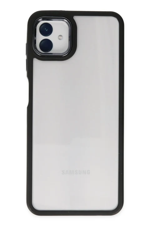 uryport Samsung Galaxy A04 Kılıf Dora Kapak - Siyah