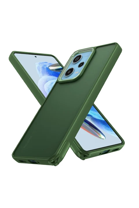 uryport Xiaomi Redmi Note 12 Pro 5G Kılıf Elegant Kapak - Yeşil