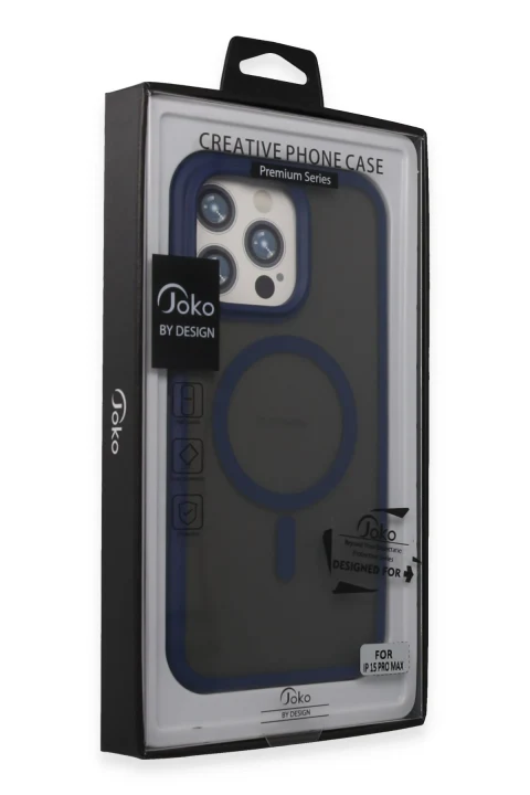 Joko Apple iPhone 15 Toras Airbag Magsafe Kapak - Lacivert
