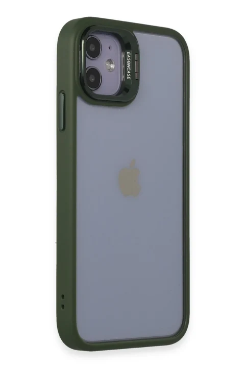 Joko Apple iPhone 11 Kılıf Roblox Lens Standlı Kapak - Koyu Yeşil