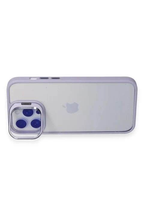 Joko Apple iPhone 13 Pro Max Kılıf Roblox Lens Standlı Kapak - Lila