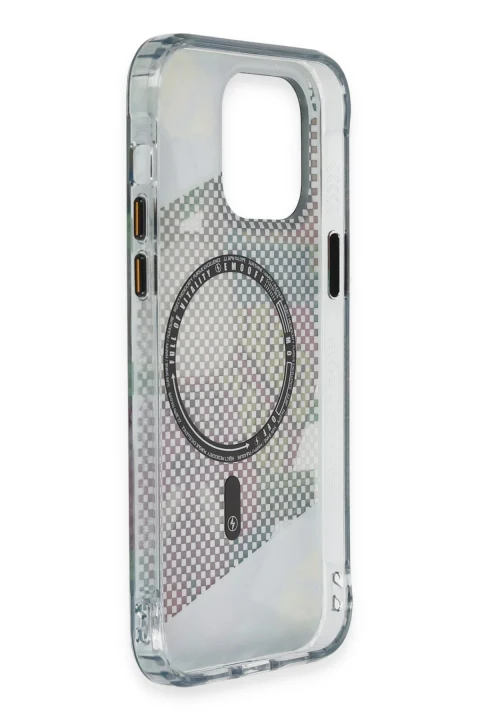 Keep Off Apple iPhone 14 Pro Kılıf Clone Space Magsafe Kapak - Clone - 9