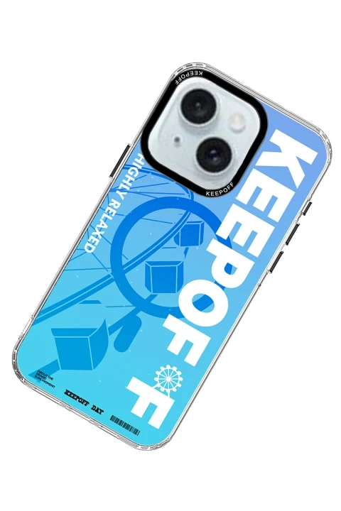 Keep Off Apple iPhone 15 Summer Travel Magsafe Kapak - High Relaxation