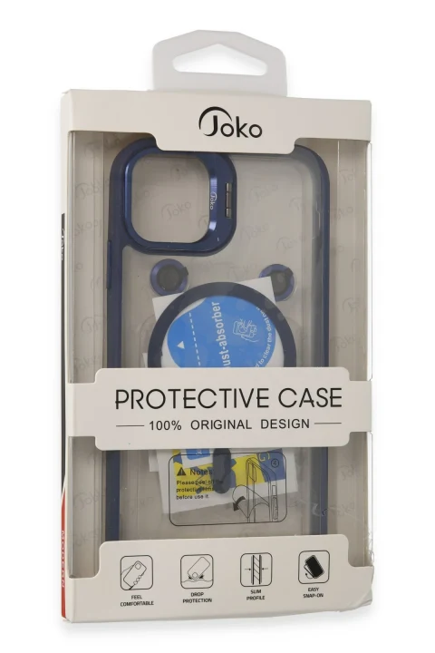 Joko Apple iPhone 11 Kılıf Roblox Lens Magsafe Standlı Kapak - Titan Gri