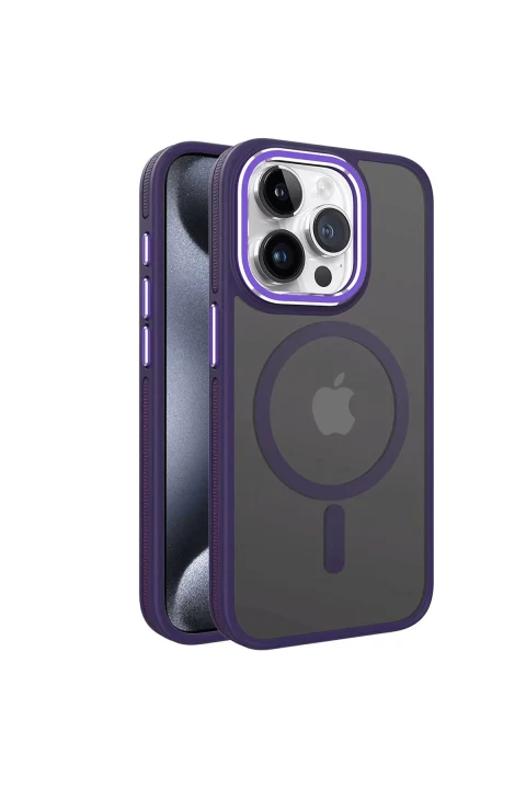 Joko Apple iPhone 13 Pro Max Winner Magsafe Kapak - Derin Mor