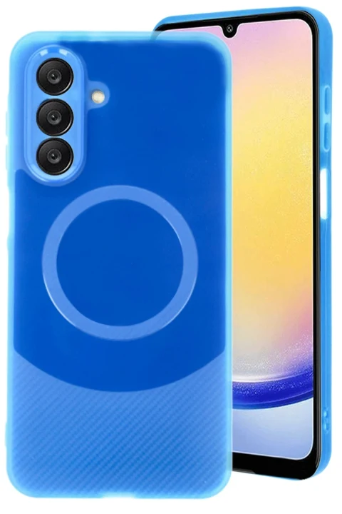 uryport Samsung A56 Kılıf Maya Karbon Kapak - Lacivert