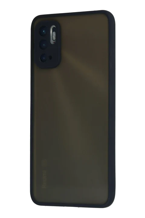 uryport Xiaomi Redmi Note 10 5G Kılıf Montreal Silikon Kapak - Lacivert