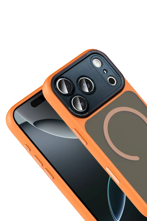 Joko Apple iPhone 17 Pro Max West Magsafe Kapak - Turuncu