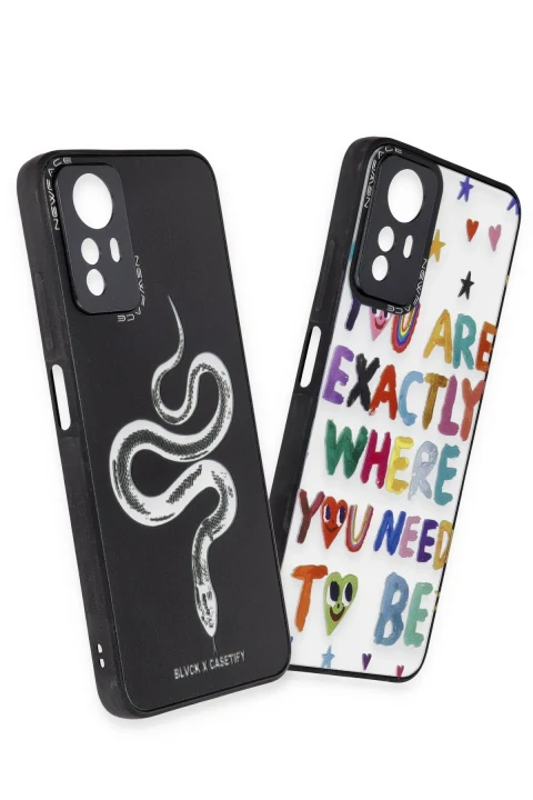 uryport Xiaomi Redmi Note 12S Kılıf Mirror Desenli Kapak - Mirror - 10