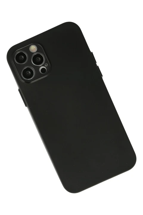 uryport Apple iPhone 12 Pro Max Kılıf Puma Silikon - Siyah