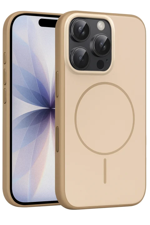 Joko Apple iPhone 16 Pro Max Neva Magsafe Kapak - Gold