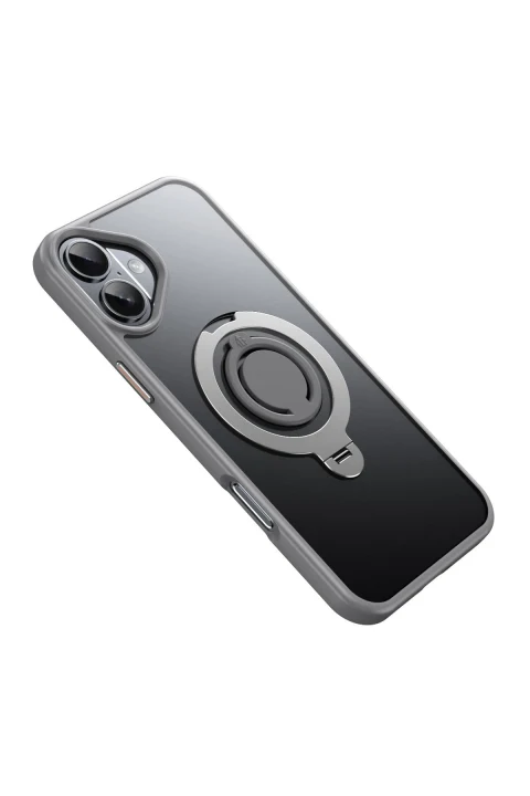 Joko Apple iPhone 16 Avatar 360 Dönen Magsafe Kapak - Titan Gri