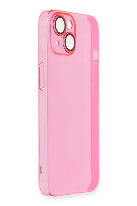 uryport Apple iPhone 14 Kılıf Armada Lensli Kapak - Pembe