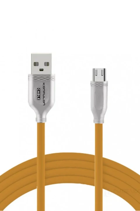 Konfulon S47 Micro USB Kablo 1M 3A - Sarı