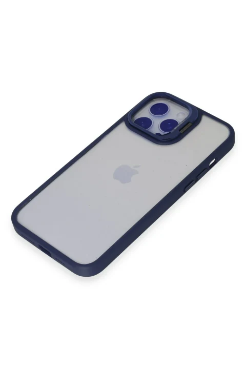 Joko Apple iPhone 14 Pro Max Kılıf Roblox Lens Standlı Kapak - Lacivert