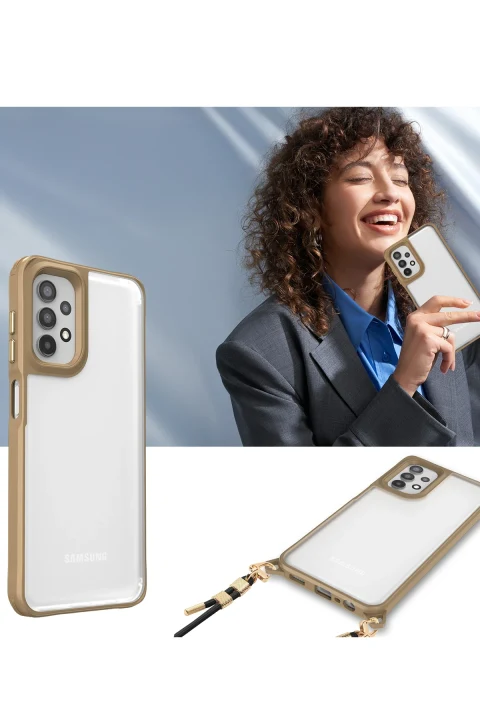 uryport Samsung Galaxy A23 4G Kılıf Penta Silikon Kılıf - Siyah