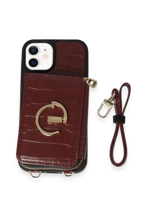 Joko Apple iPhone 11 Kılıf Ermes Kapak - Bordo
