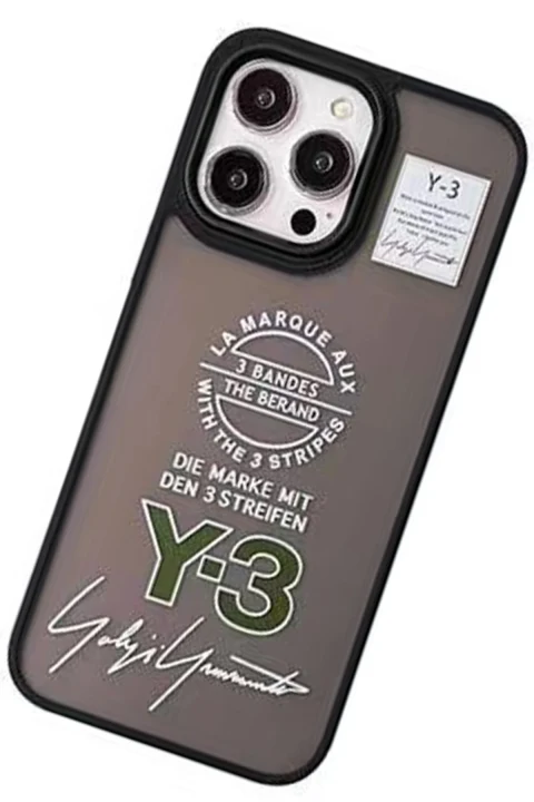 Movenchy Apple iPhone 15 Pro Terra Desenli Kapak - Siyah - 1